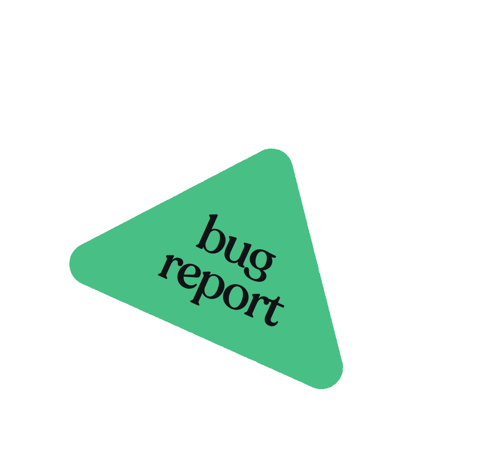 Bug reports